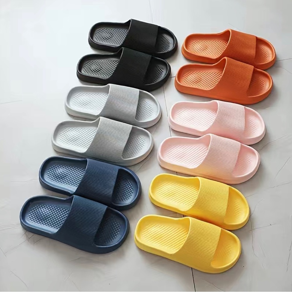 Unisex Lightweight Non-Slip Slides, Open Toe Quick Dry Slippers For Men & Women